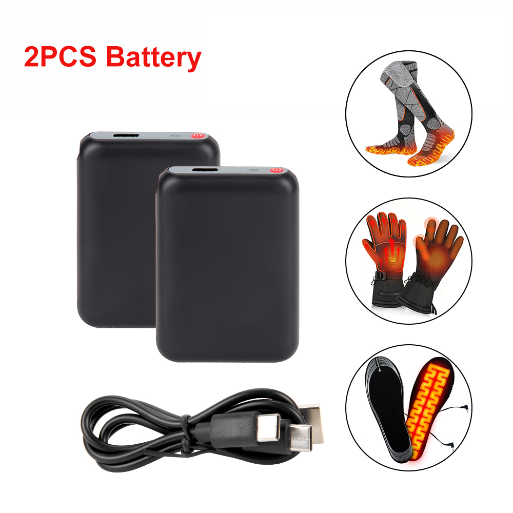 Outdoor Power Bank - 5V 6000mAh Isıtmalı Çorap Bataryası, Sıcak