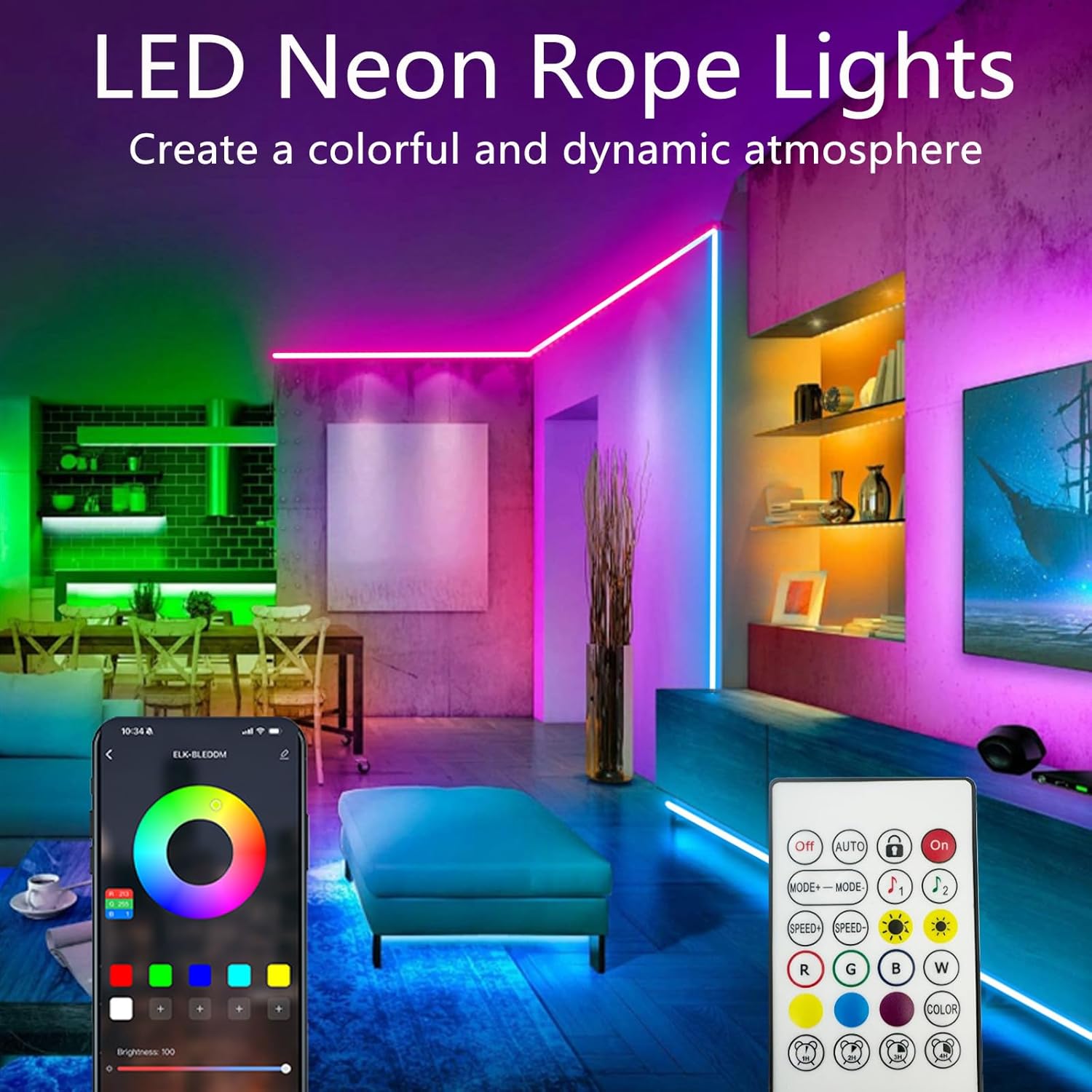 Neon Halat Işıkları, Uygulama/ - Outdoor Power Strip Weatherproof incelemesi ve fiyatı