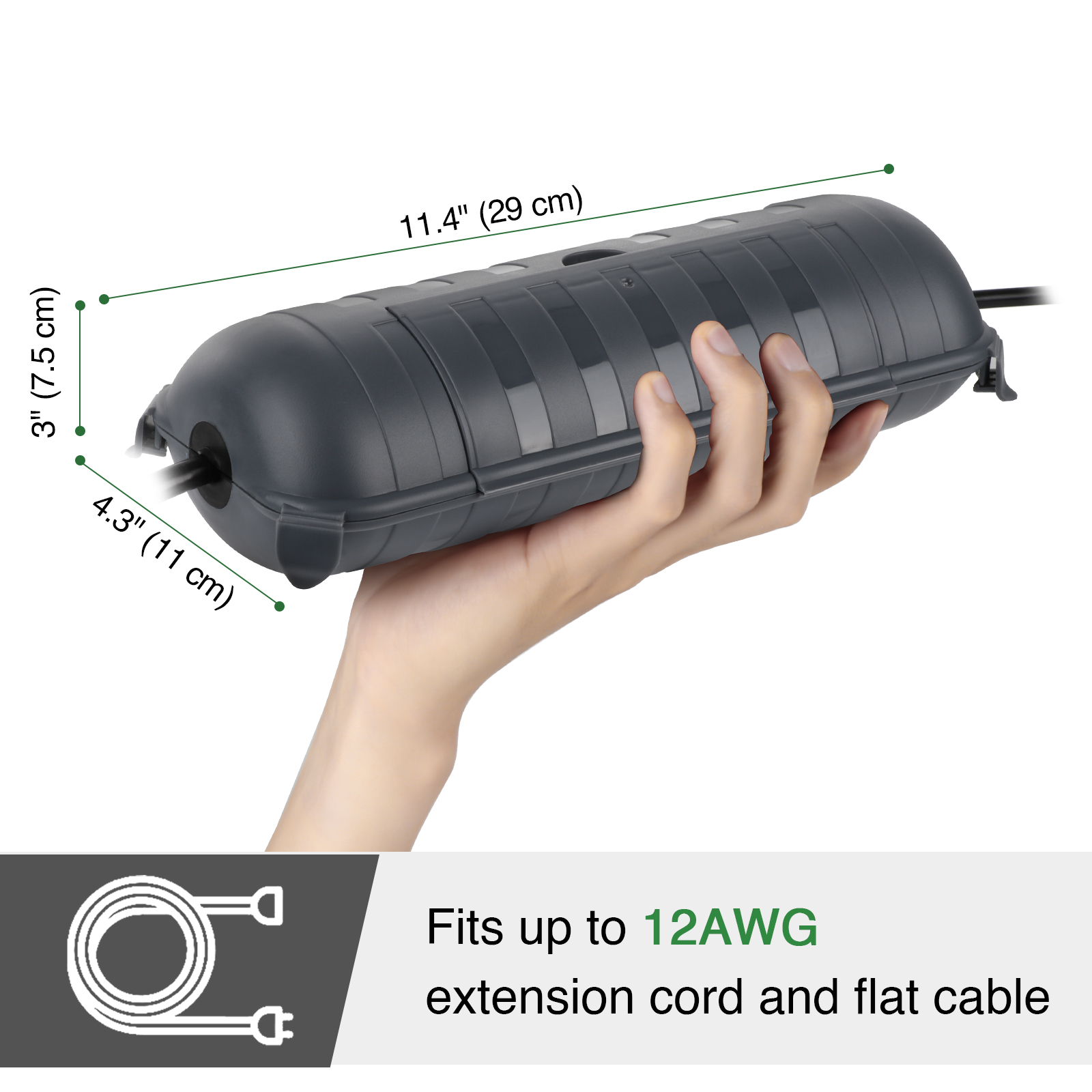 Büyük Hava Koşullarına Dayanık - Outdoor Power Strip Weatherproof incelemesi ve fiyatı