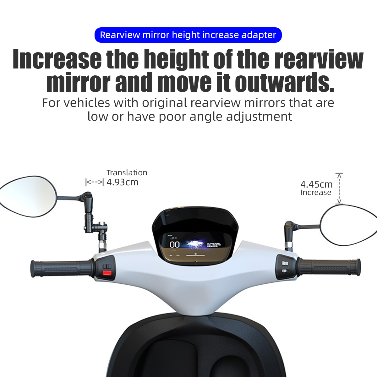 Motosiklet ayna montaj aparatı - Outdoor Powersports incelemesi ve fiyatı