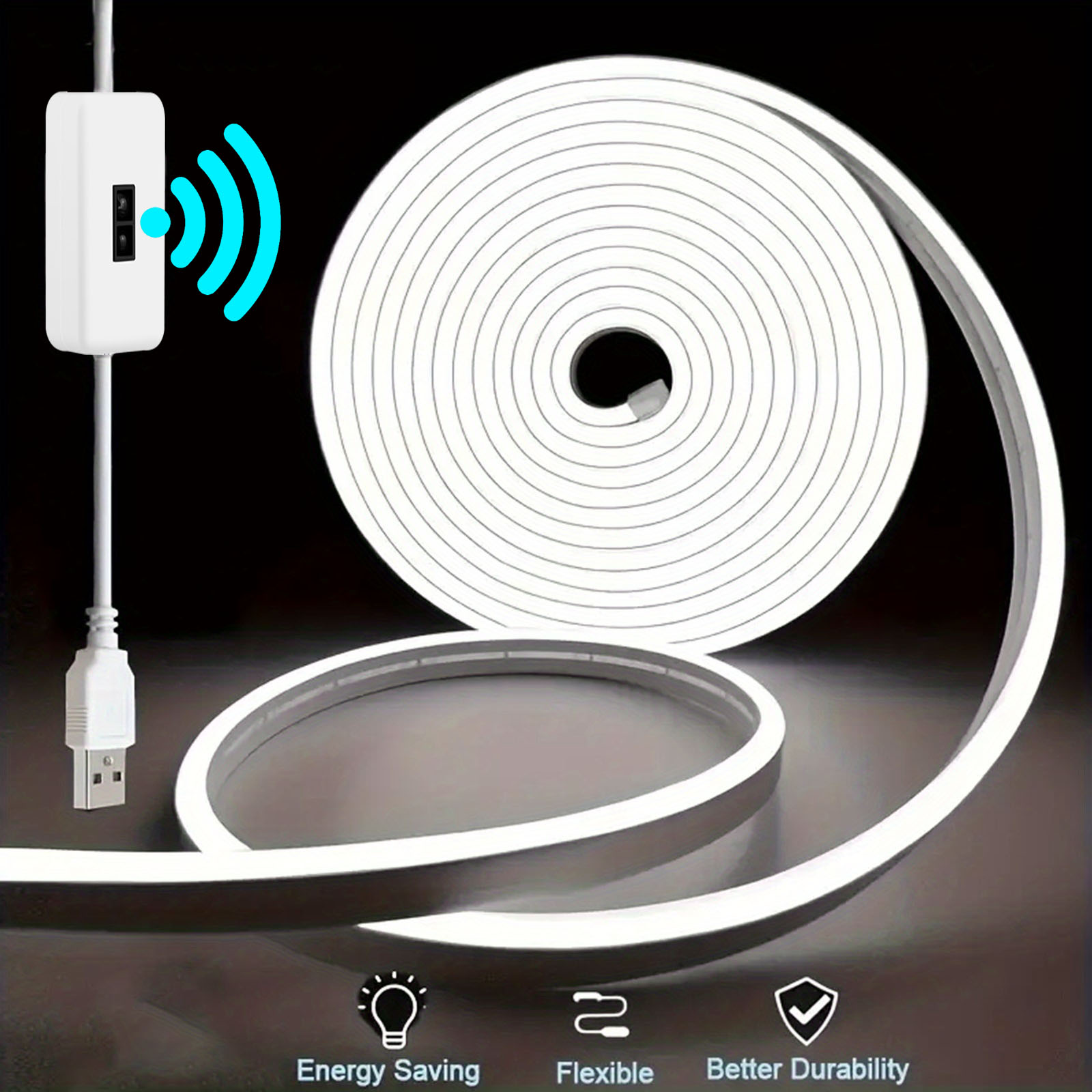 Hareket Sensörü Neon LED ışık  - Outdoor Power Strip Weatherproof incelemesi ve fiyatı